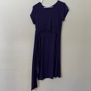 Latched Mama nursing dress with sash tie